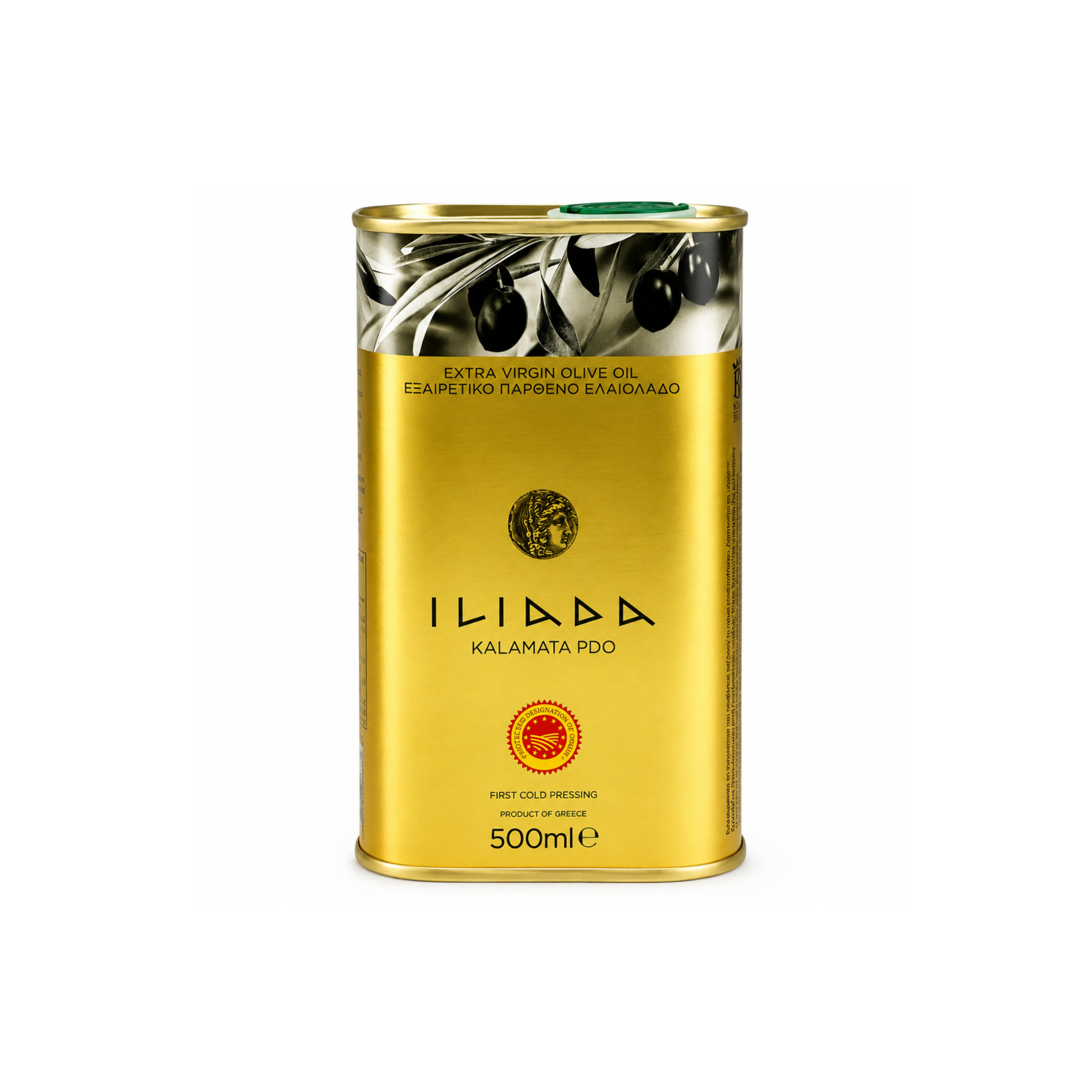 Huile d'olive extra vierge Kalamata 500ml
