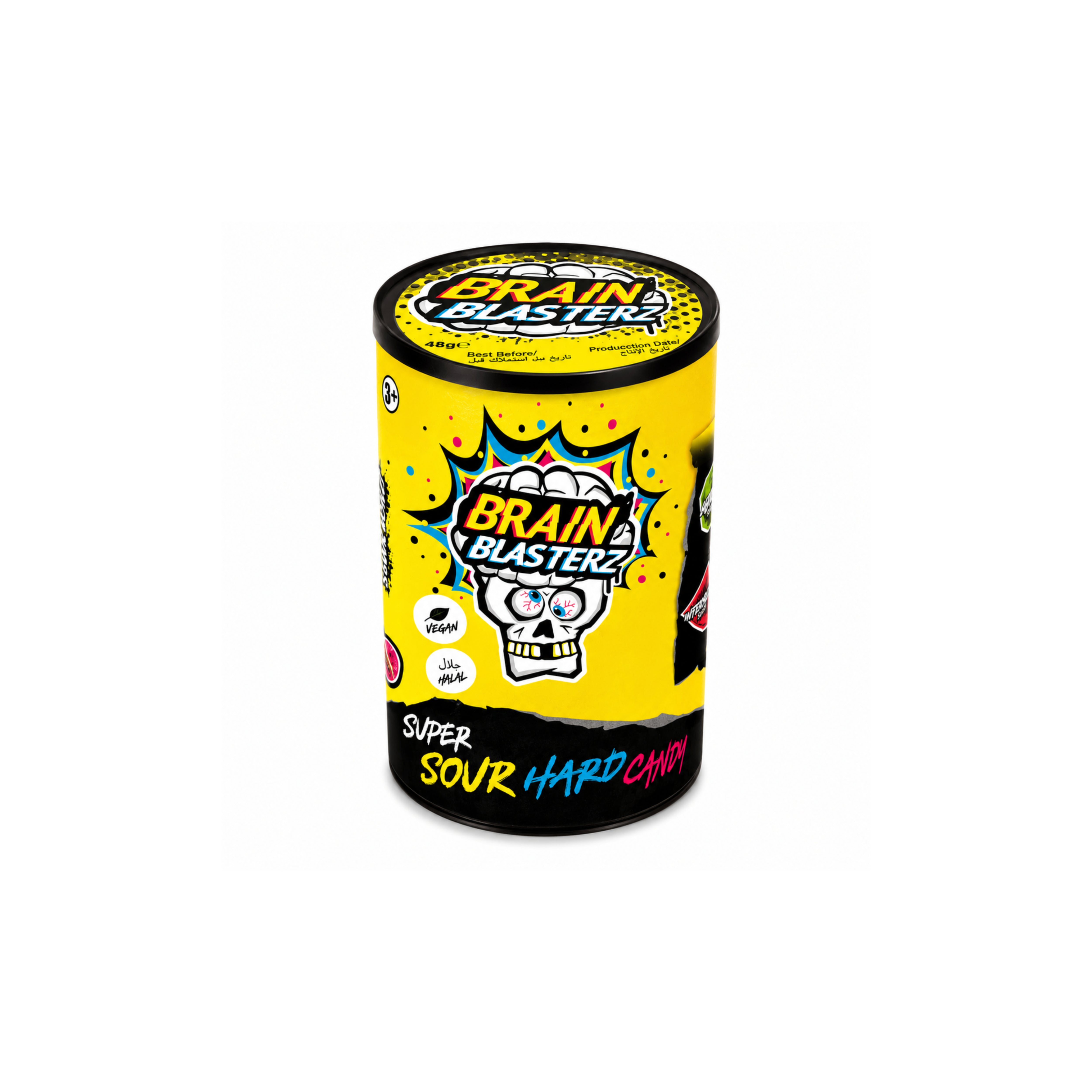 Brain Blasterz Sour Hard Candy 48g