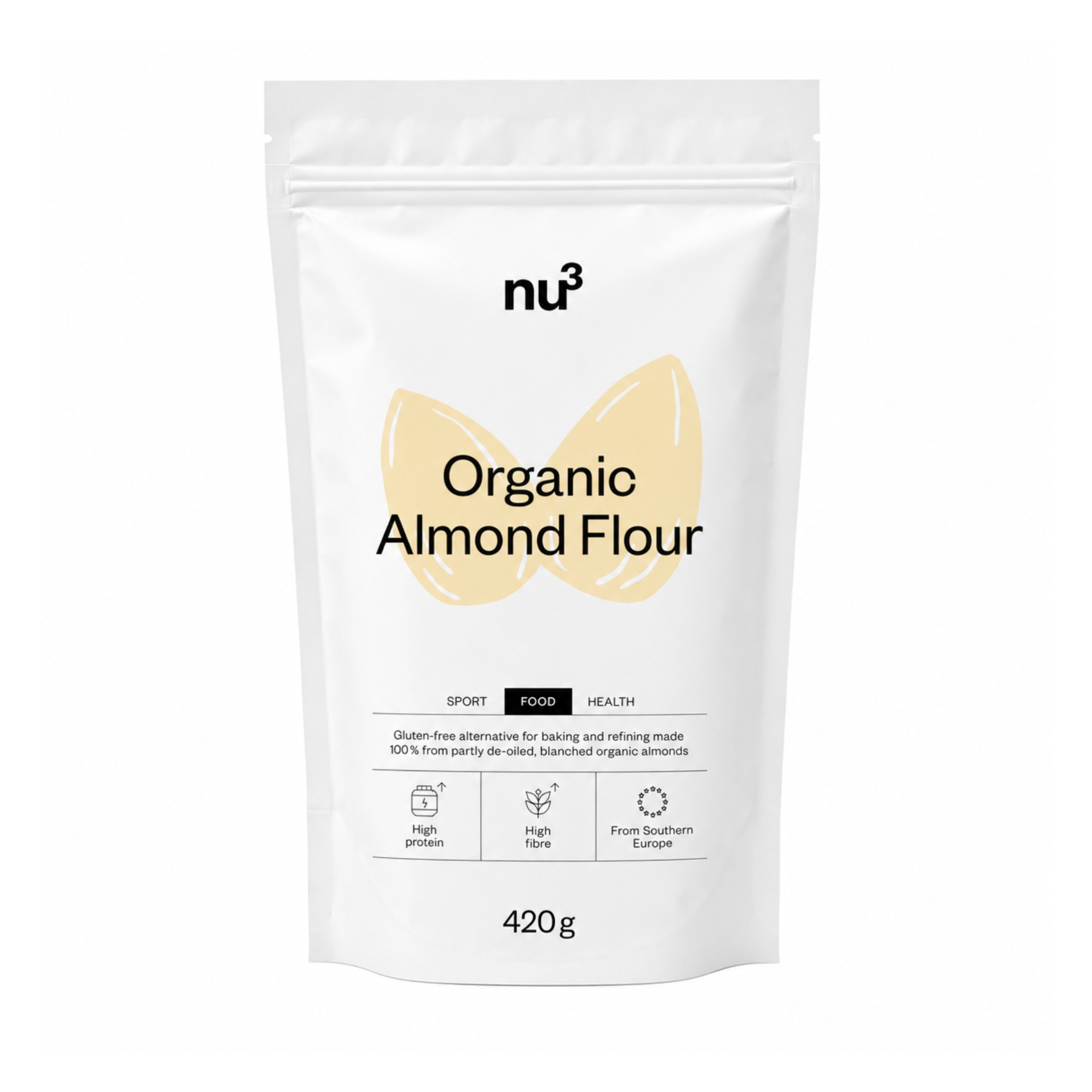 nu3 Farine d'amande bio 420g