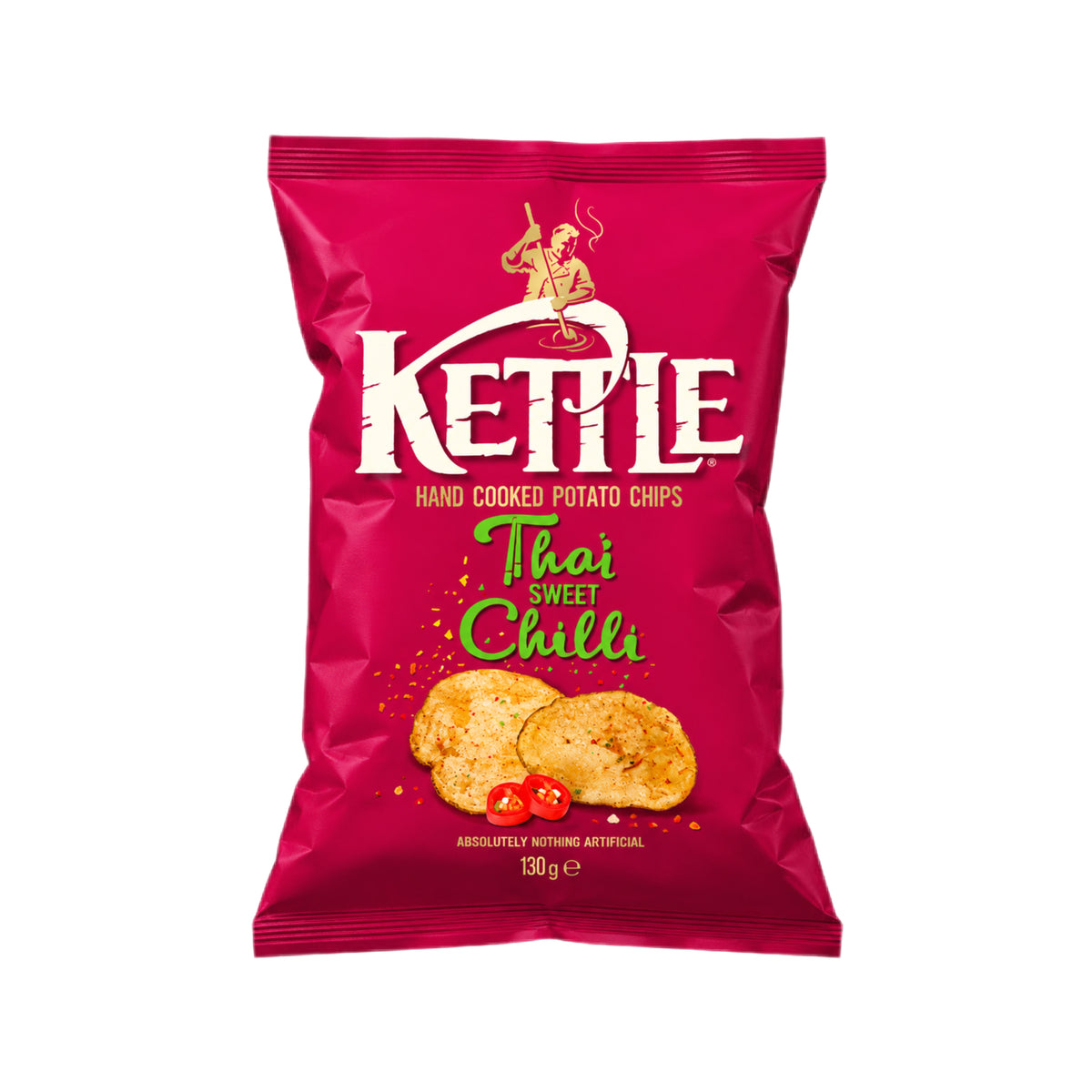 Hand Cooked Chips Thai Sweet Chilli 130g