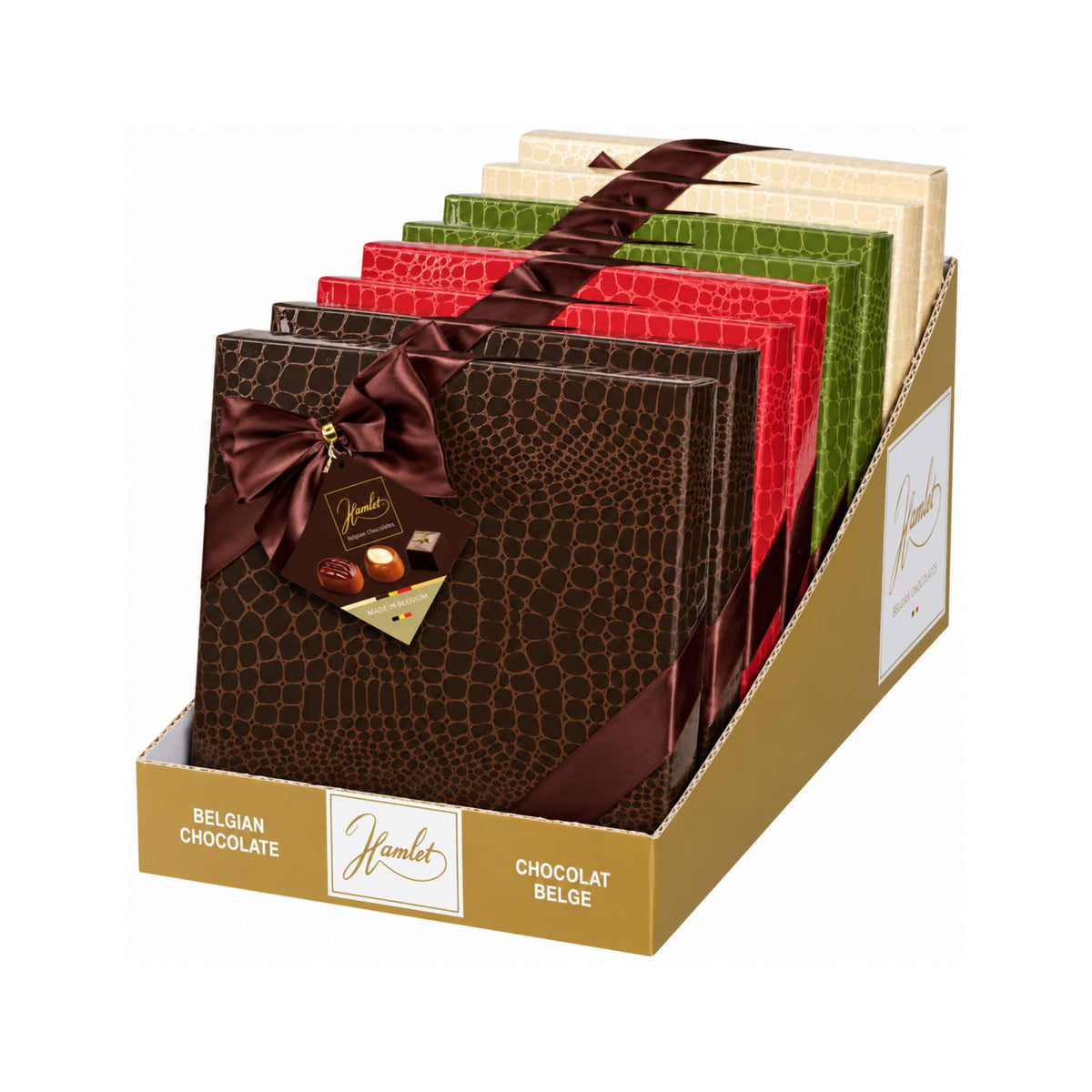 Belgische Schokoladenpralinen Hamlet Croco Line 250g