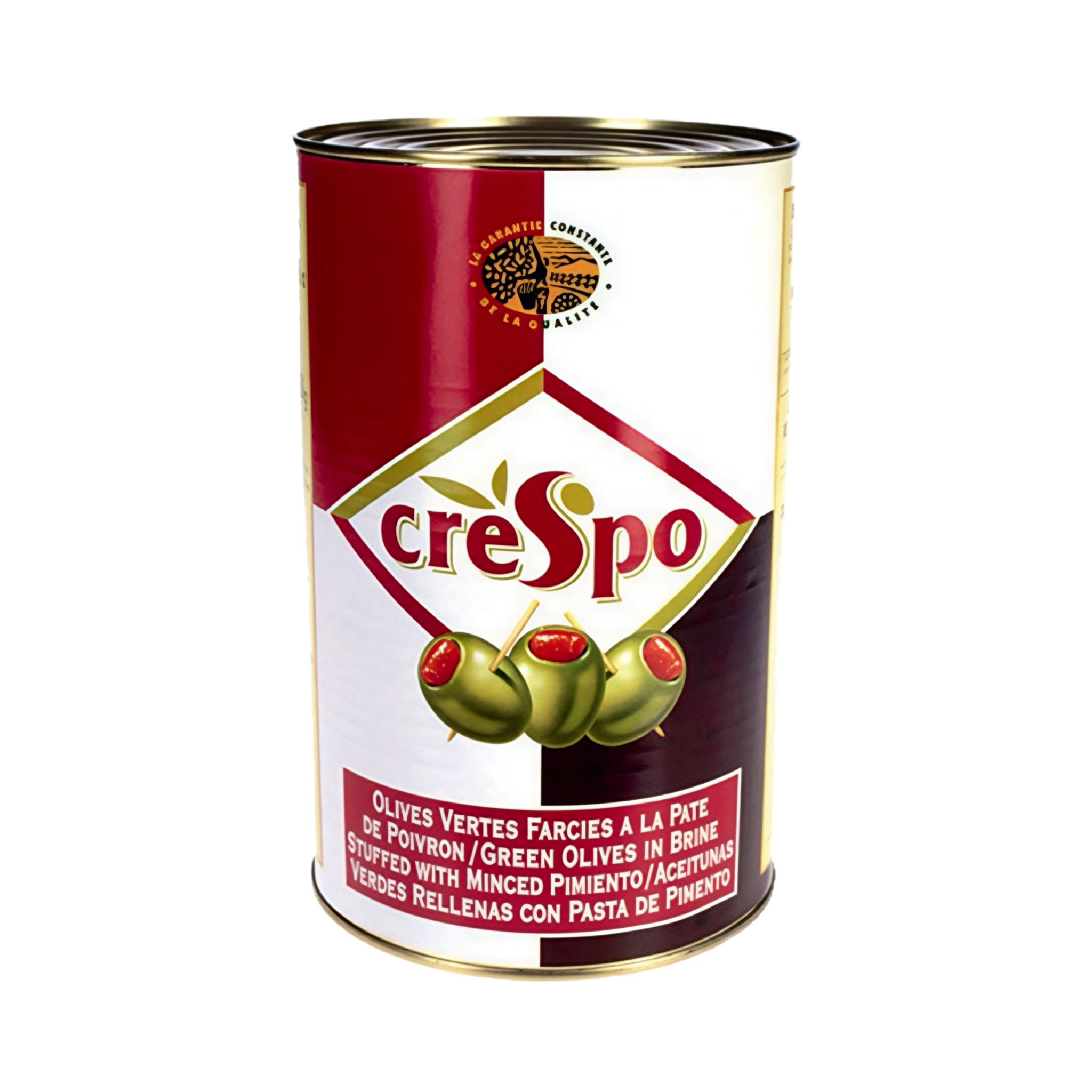 Grüne Oliven gefüllt mit Peperoni 2750g