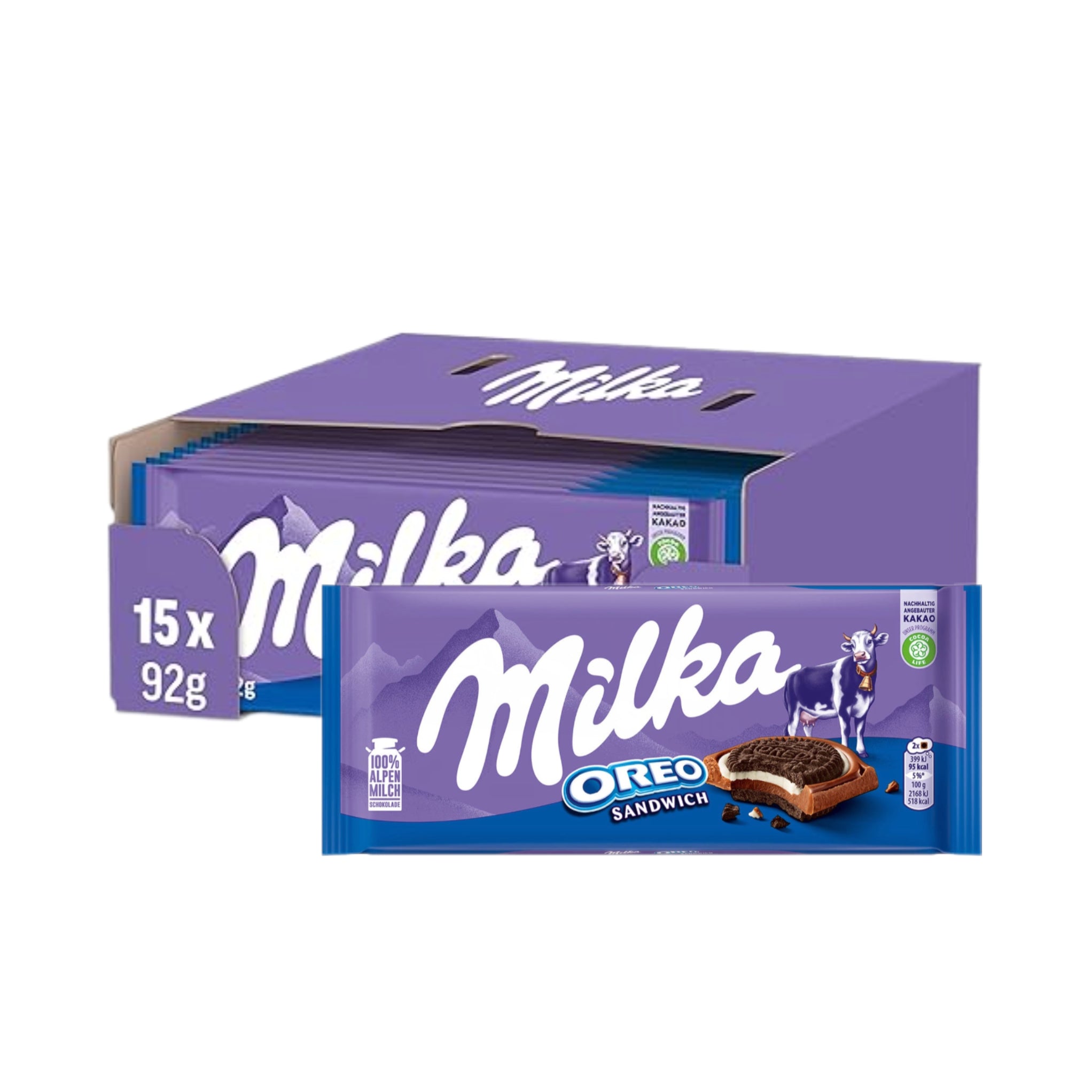 Milka Oreo Sandwich 15 x 92 g