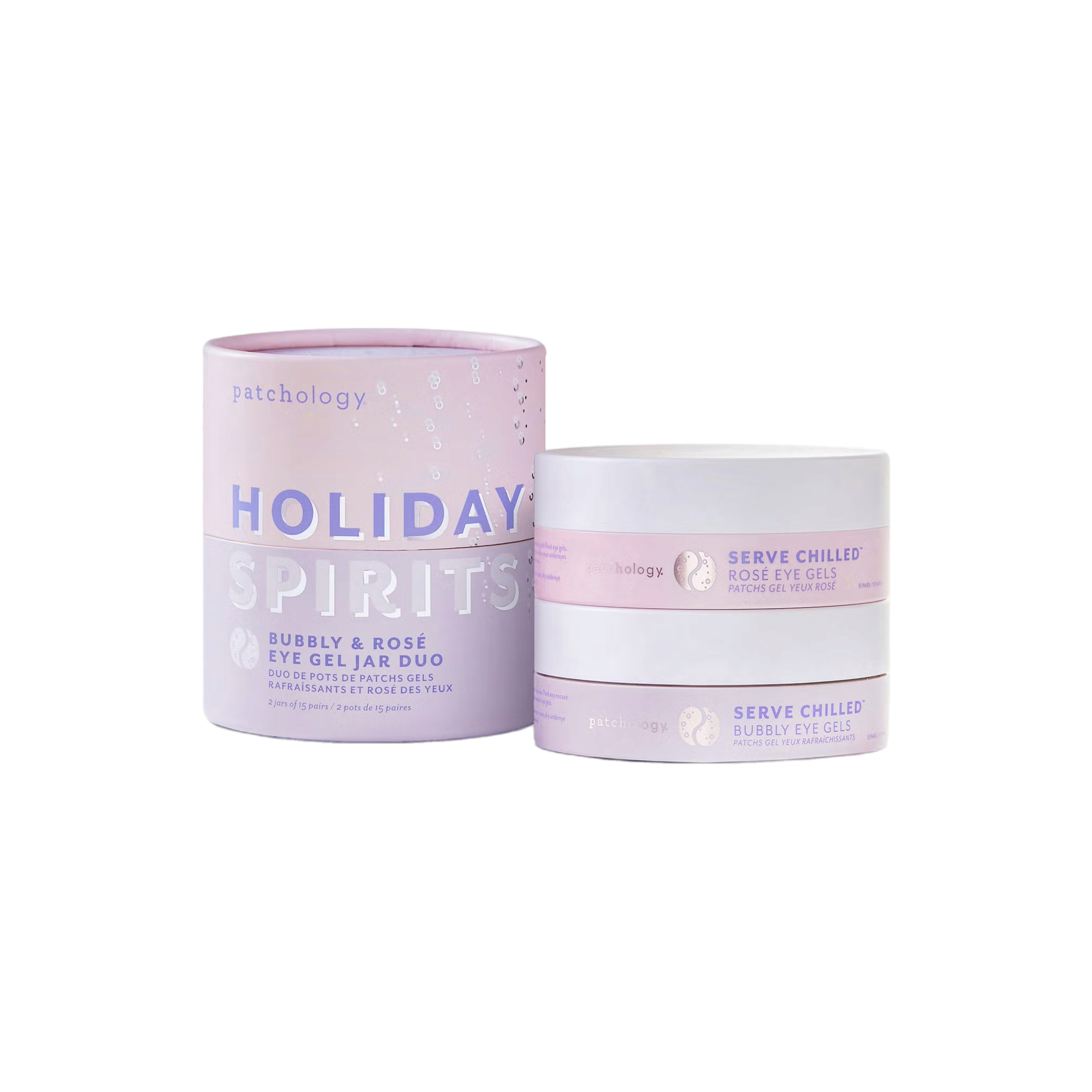 Bubbly & Rosé Eye Gels - Holiday Spirits Kit - 60 Pads