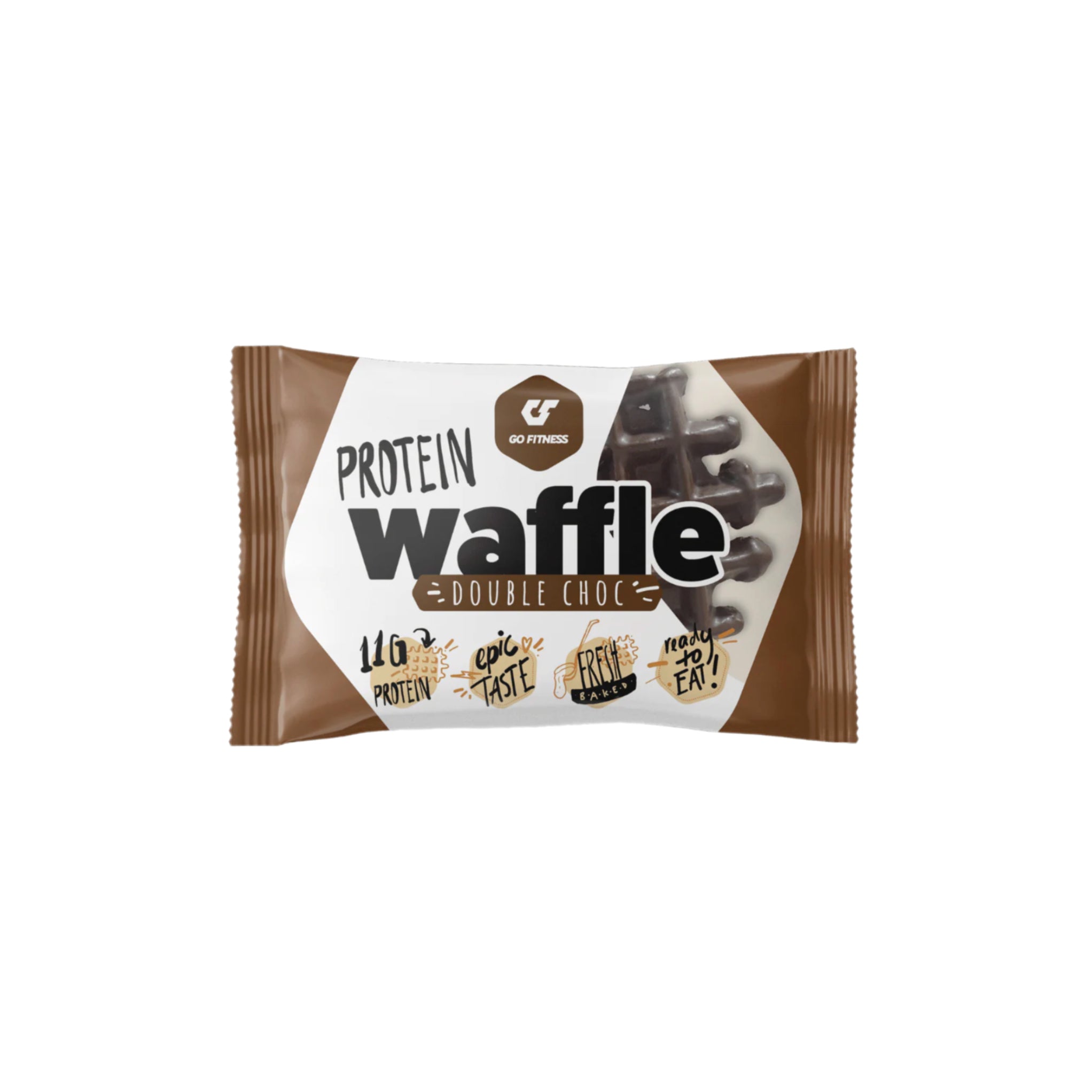 Protein Waffle Double Choc 50g