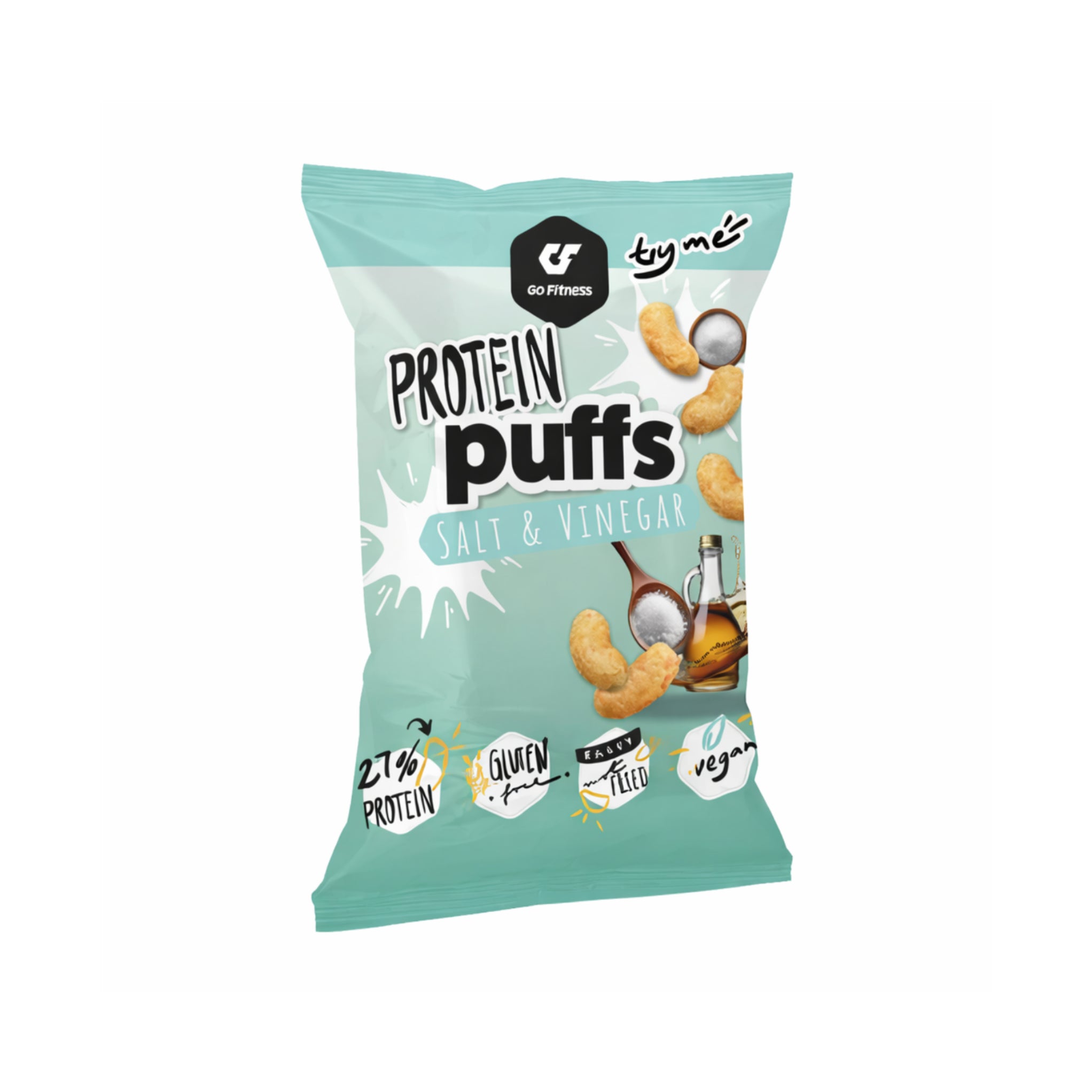 Protein Puffs Salt & Vinegar 50g