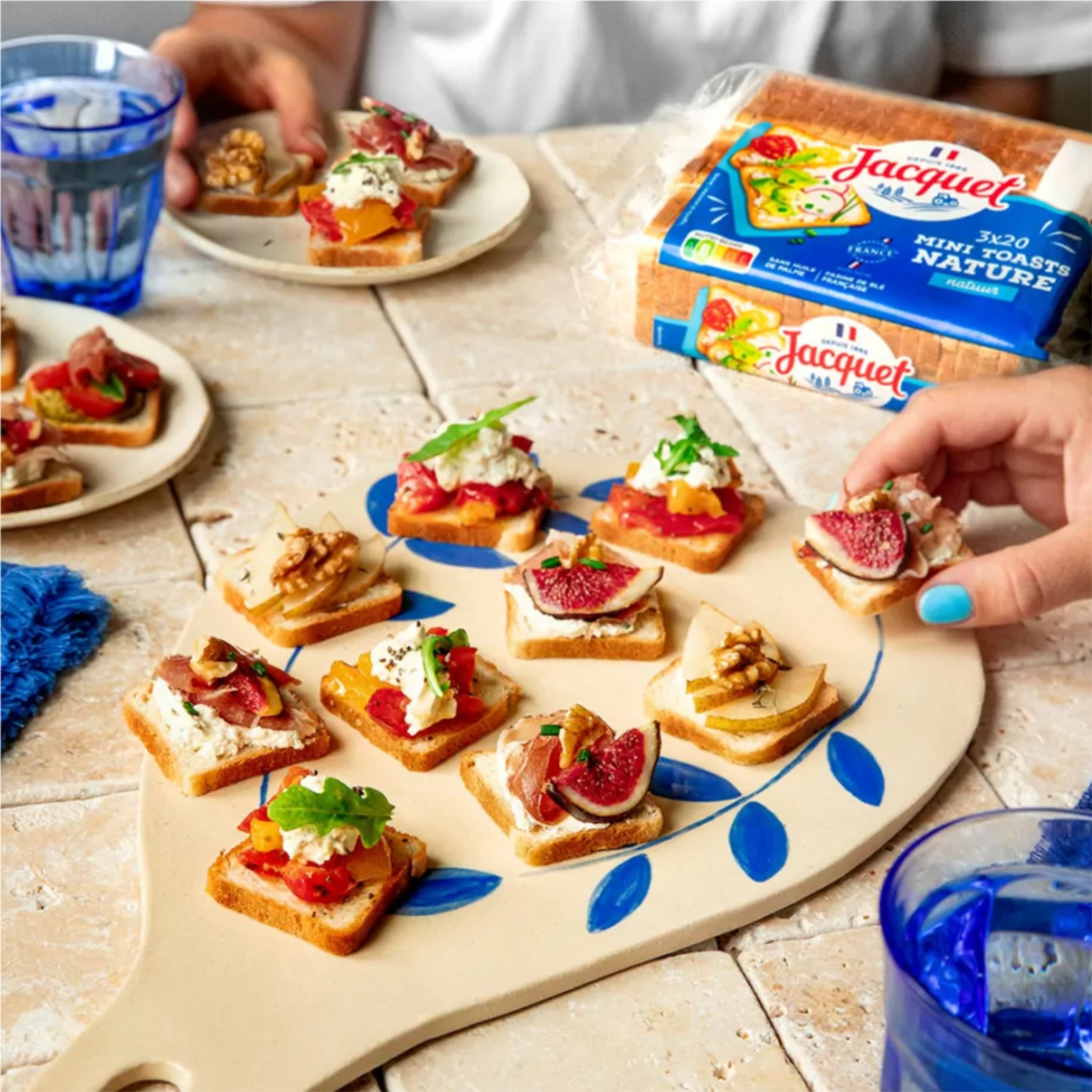 Mini toasts 3 x 20 pièces - 255g
