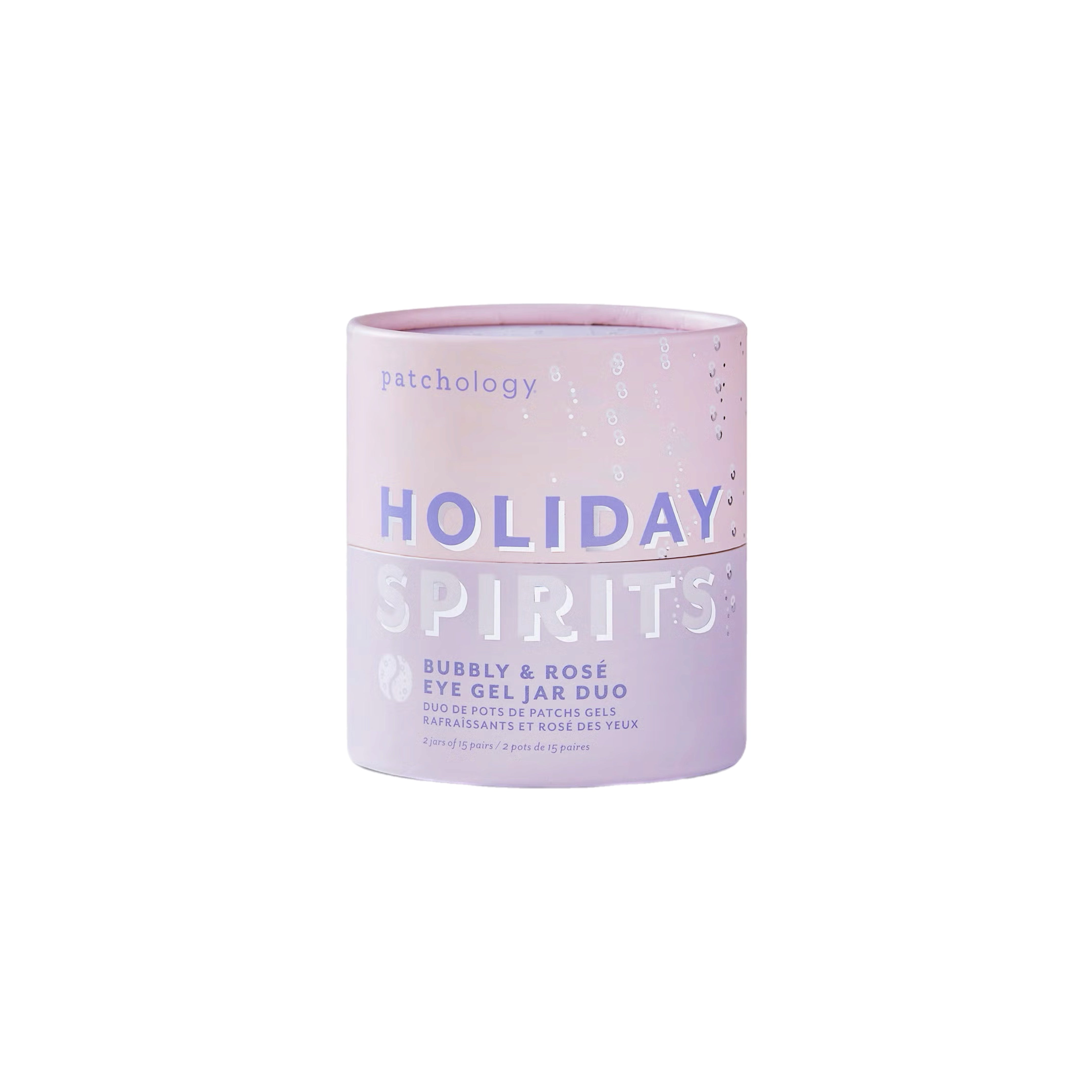 Gels pour les yeux pétillants et rosés - Coffret Esprits des Fêtes - 60 patchs