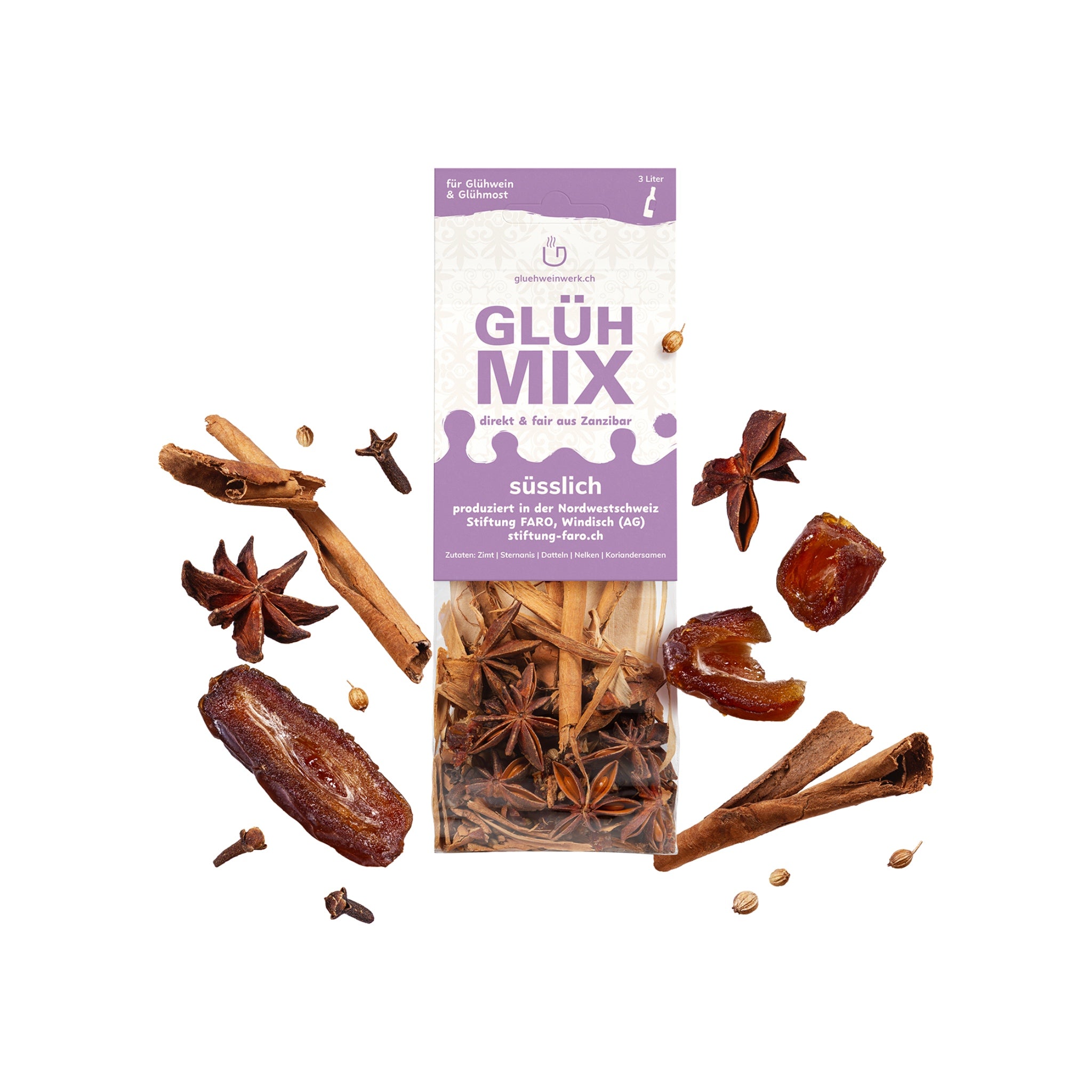 Glühmix Süsslich 3 Liter