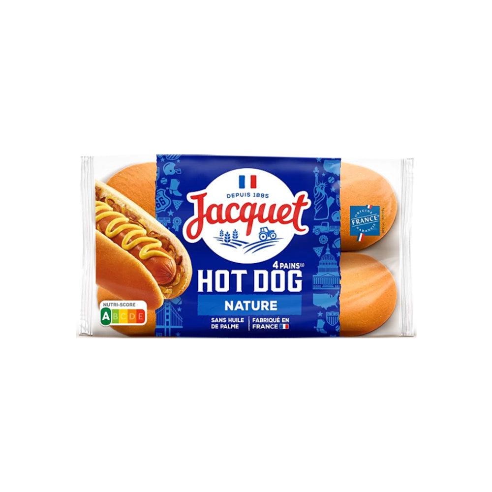 Hot Dog Bread 4-pack - 240g