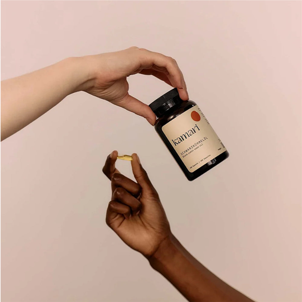 Organic black cumin seed oil - 200 capsules