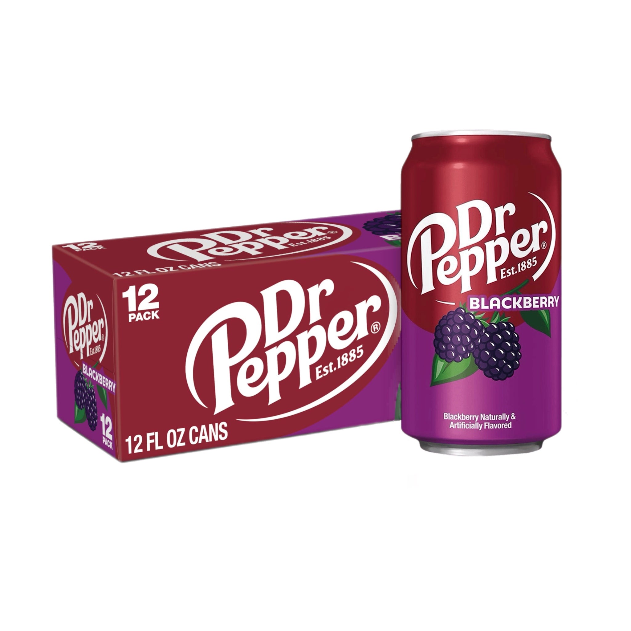 Dr. Pepper Blackberry 12 x 335ml