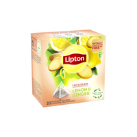 Lipton Tea Infusion Lemon & Ginger Pack of 20 - 40g