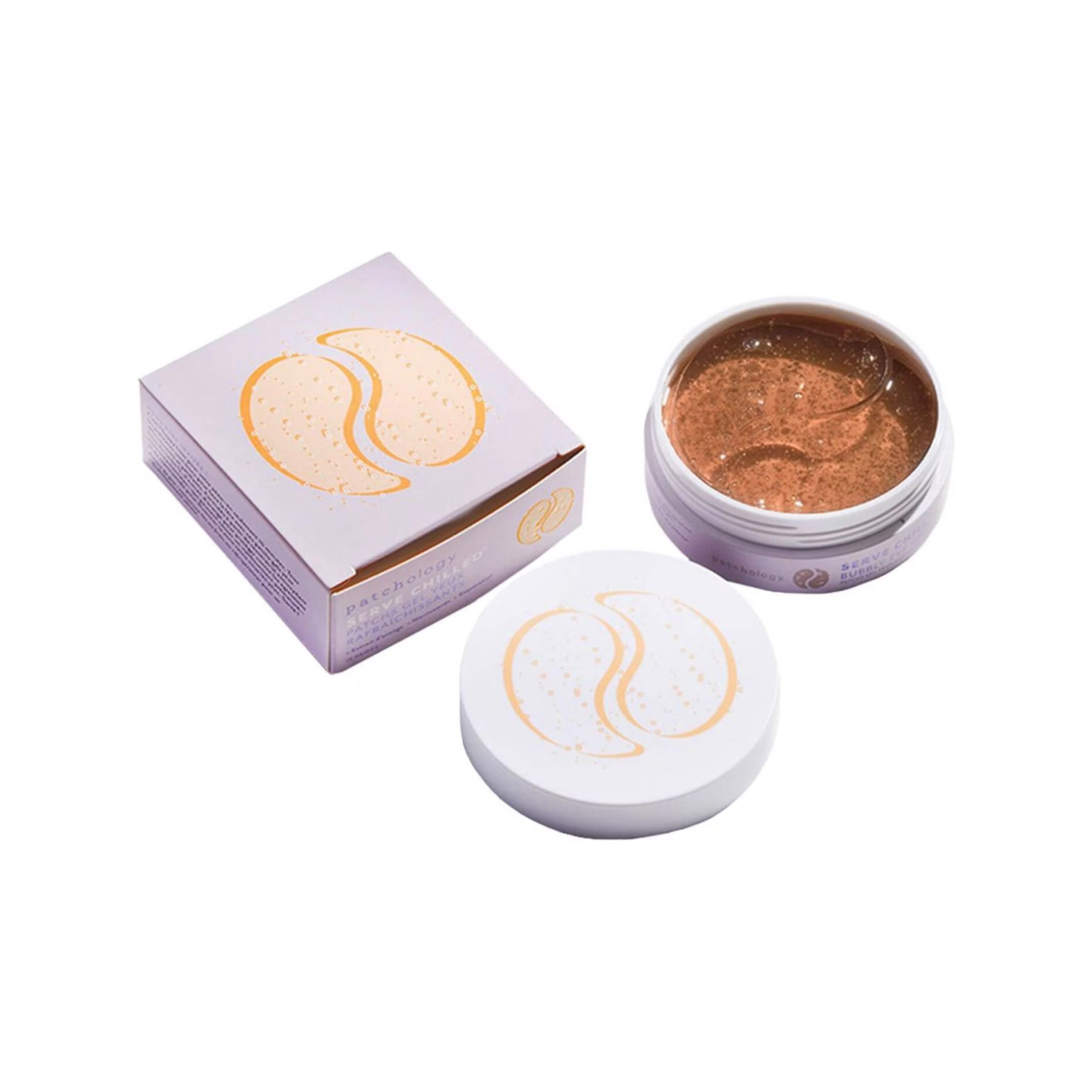 Compresses oculaires pétillantes et rafraîchissantes à servir - 30 lingettes