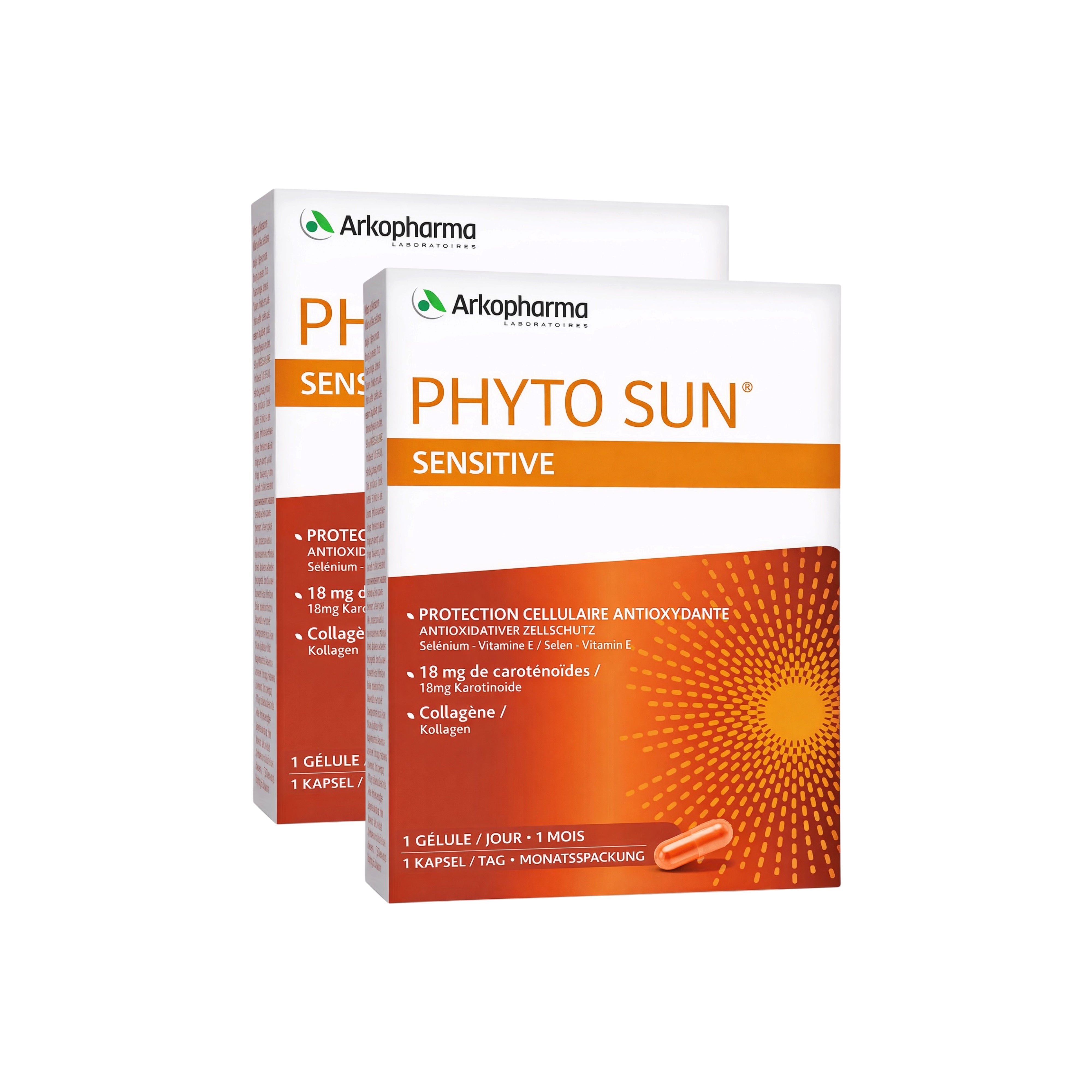 Phyto Sun Sensitive 2er Pack - 60 Kapseln