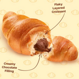 Croissant mit Kakaofüllung 60g