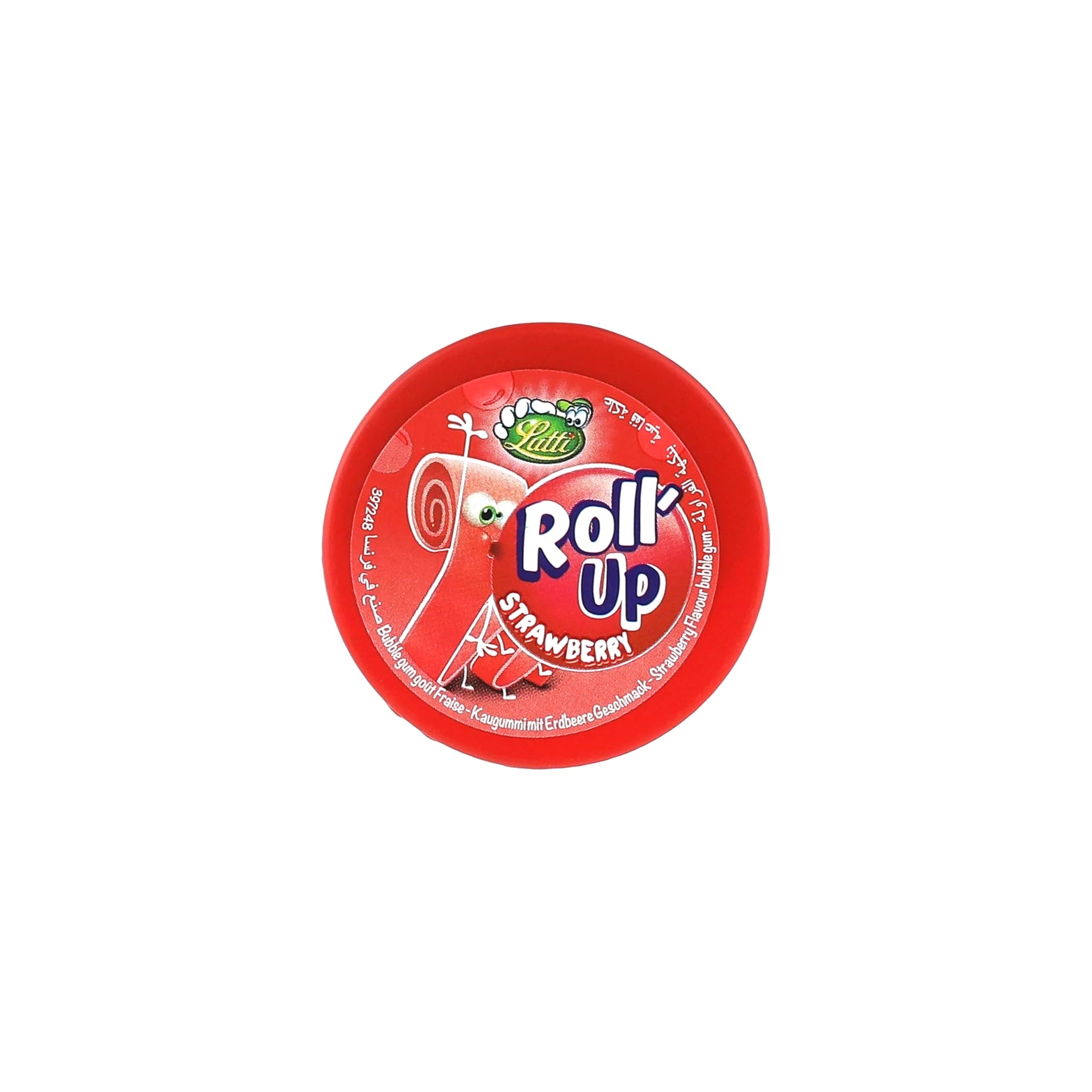 Kaugummi Roll Up Erdbeere 29g