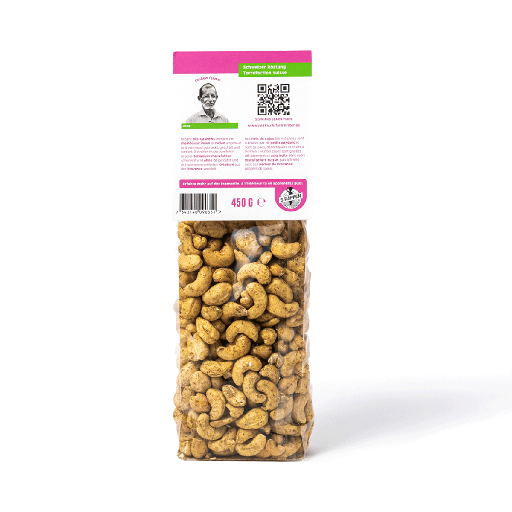 Cashew Provencale Cajou Fairtrade & Bio 450g