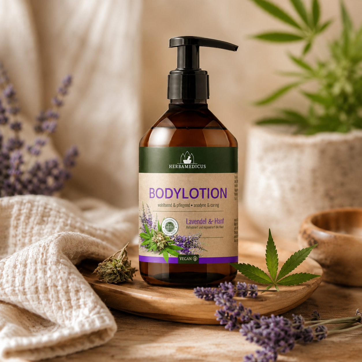 Body Lotion Lavender & Hemp 250ml