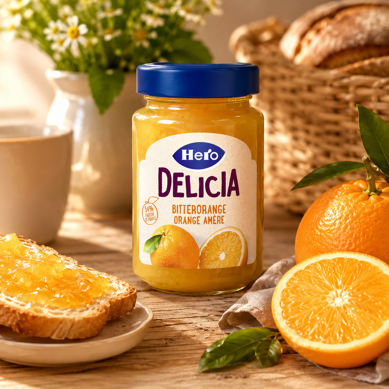 Hero Delicia Konfitüre Bitterorangenmarmelade 290g
