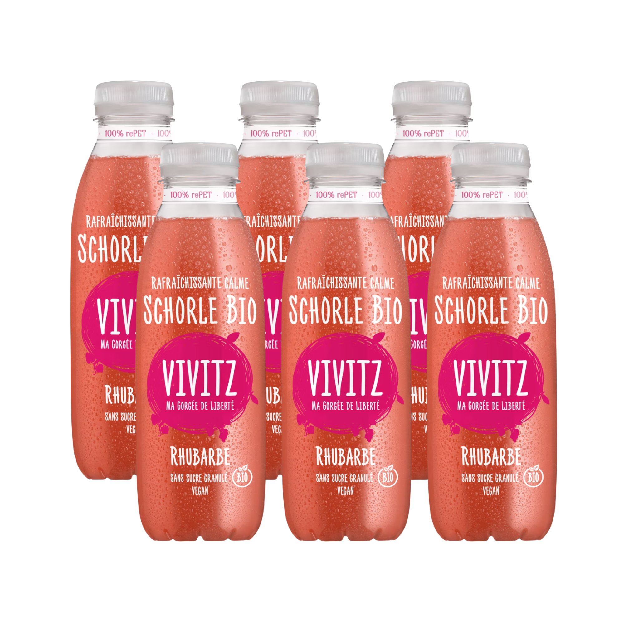 Organic Rhubarb Spritzer 6 x 500ml