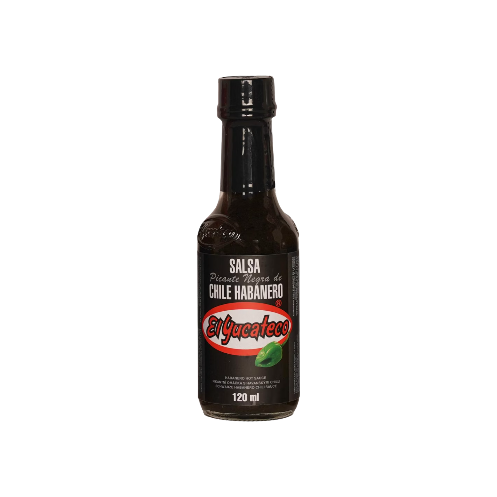 Chilisauce Habanera Negra 120g