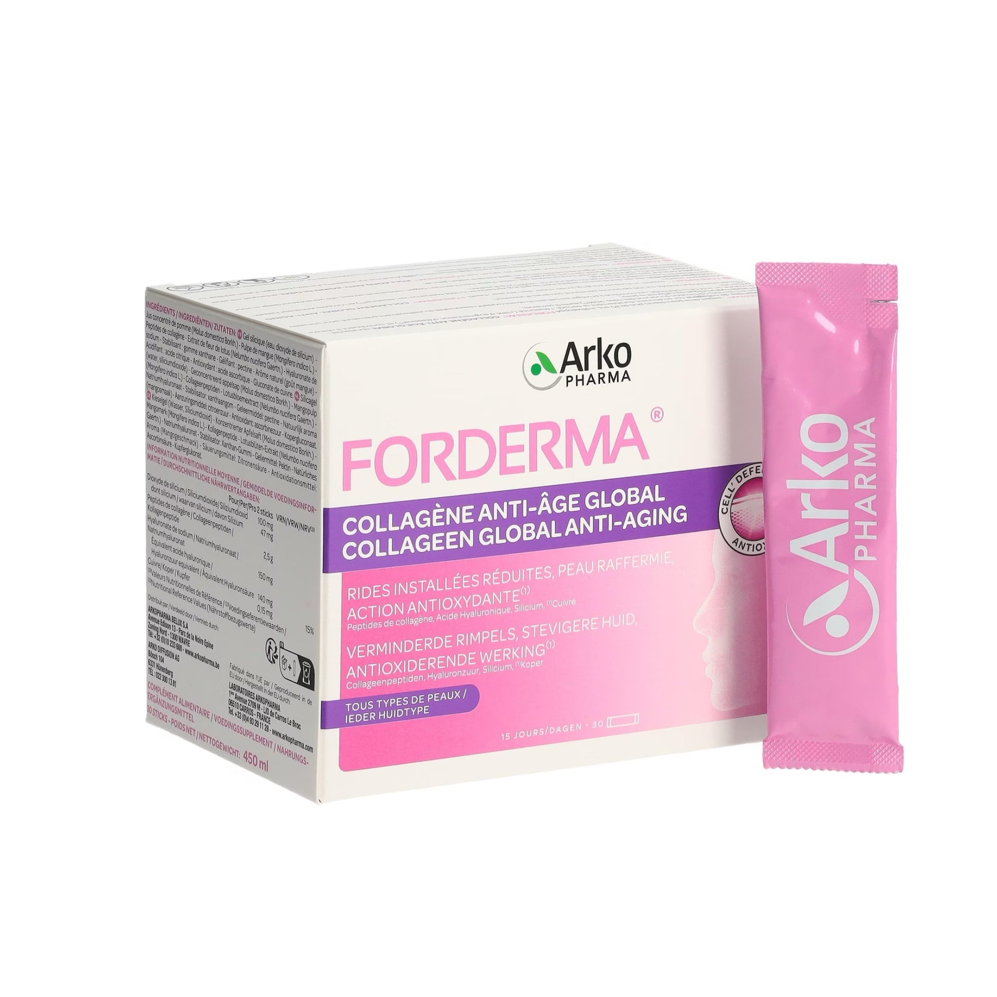 FORDERMA Collagen Anti-Aging Global - 30 Sticks