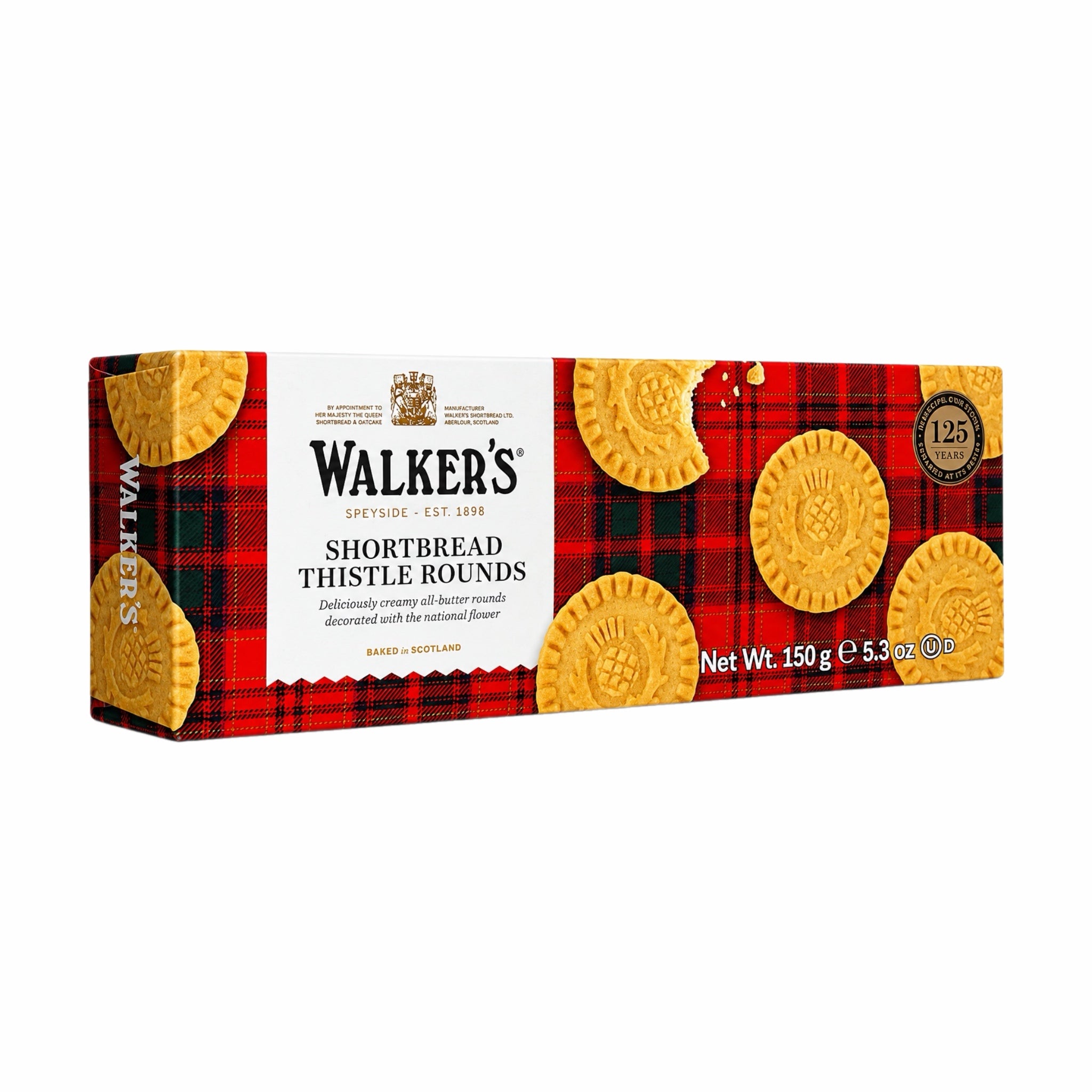 Shortbread Thistle Rounds 150g