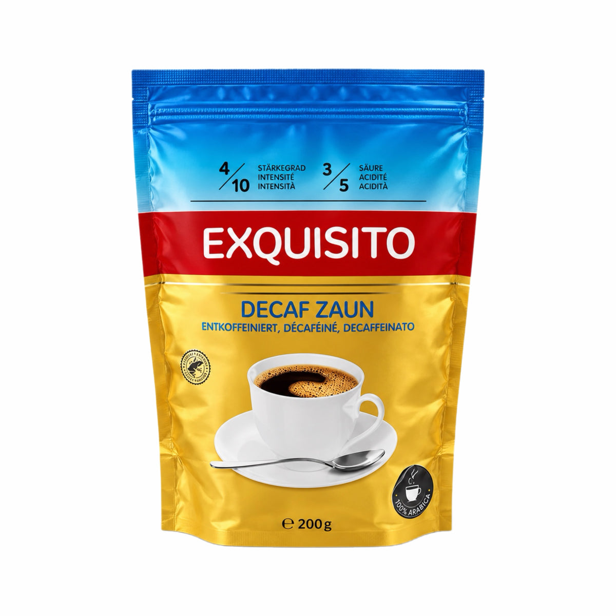 Instant Kaffee Decaf Zaun 200g