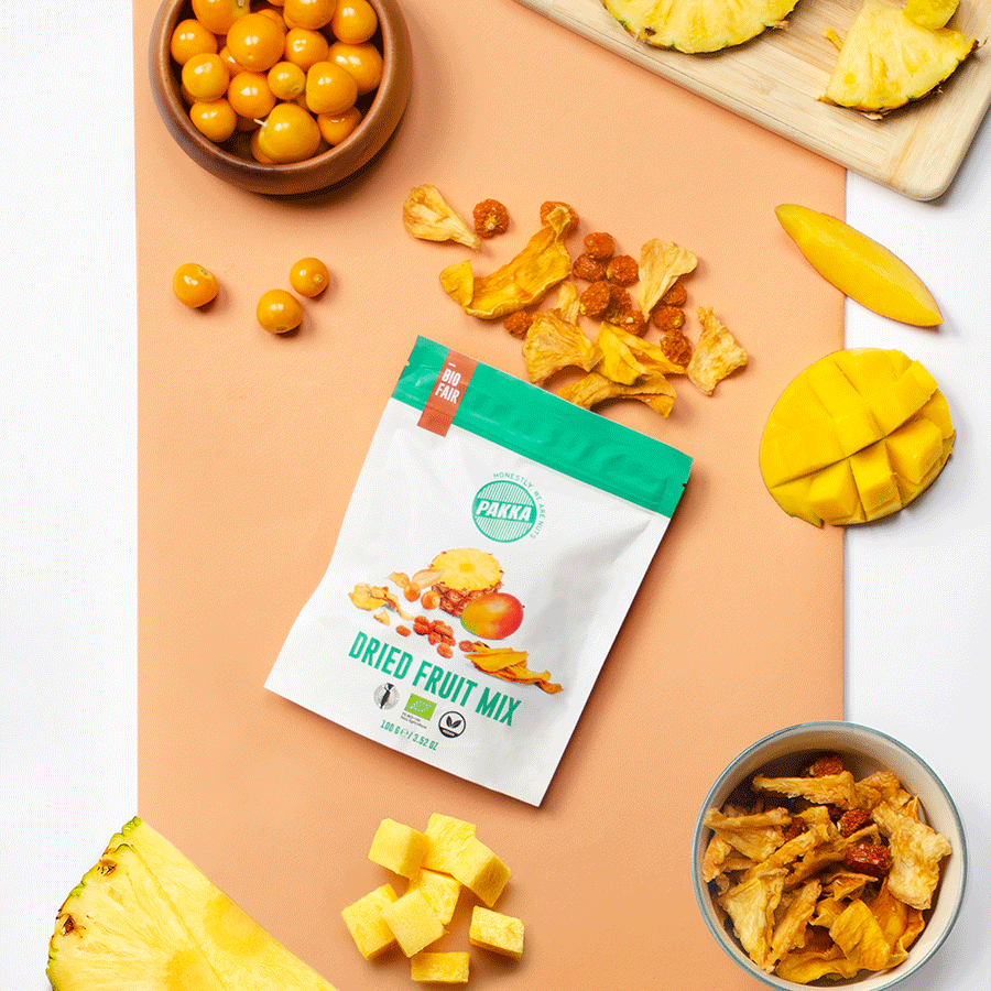 Fruchtmix getrocknet Bio 100g