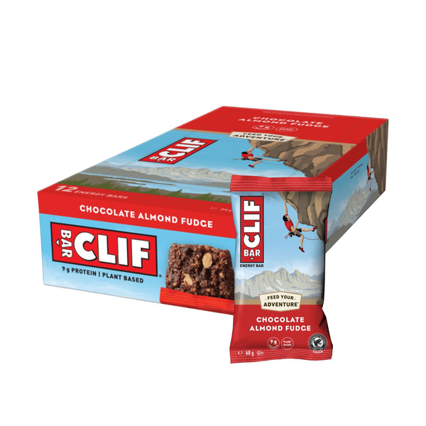 CLIF Bar Chocolate Almond Fudge 12 x 68g