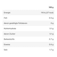 Swiss cucumbers organic 430g