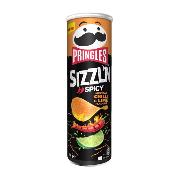 Pringles Sizzl'n Mexican Chilli & Lime 180g