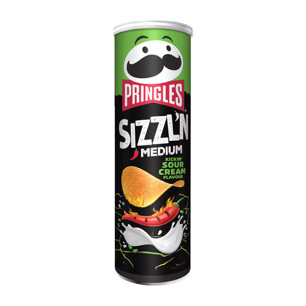 Pringles Sizzl'n Kicking Sour Cream 180g