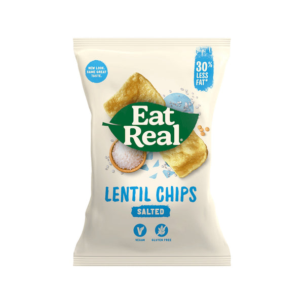 Salted lentil chips 113g