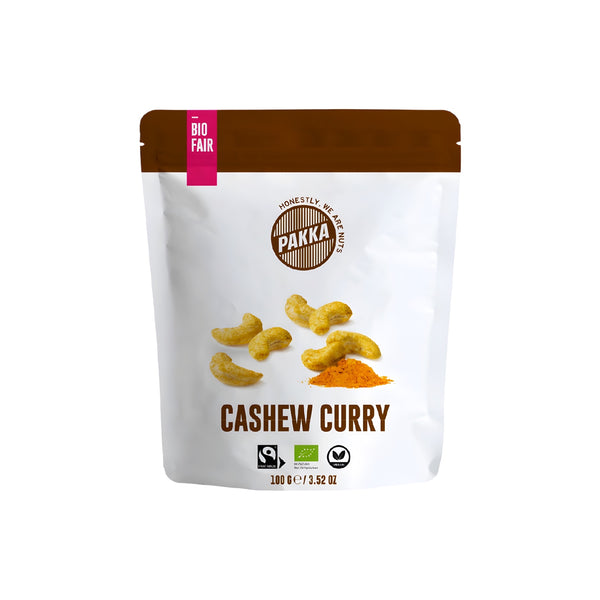 Cashew mit Curry Madras Bio 100g