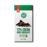Schokolade mit Kakaonibs 72% Bio 83g