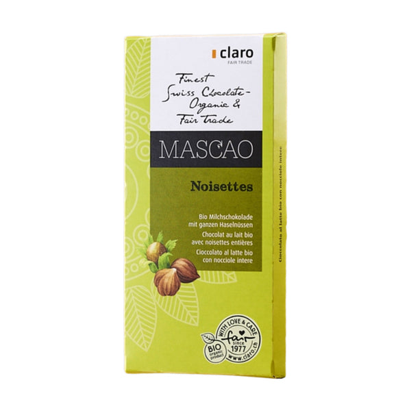 Schokolade Mascao Noisette Bio 100g