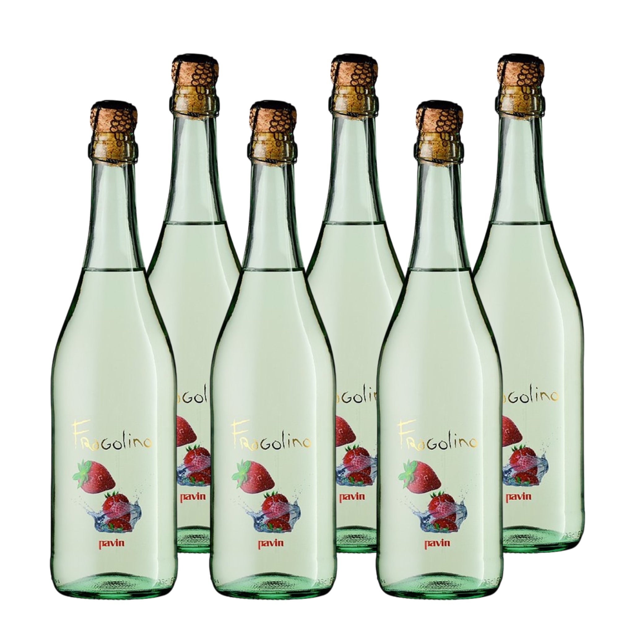 Fragolino Bianco Frizzante Vin Mousseux Fraise 6 x 750ml