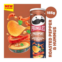 Pringles Middle East Style Roasted Pepper & Hummus Chips 185g