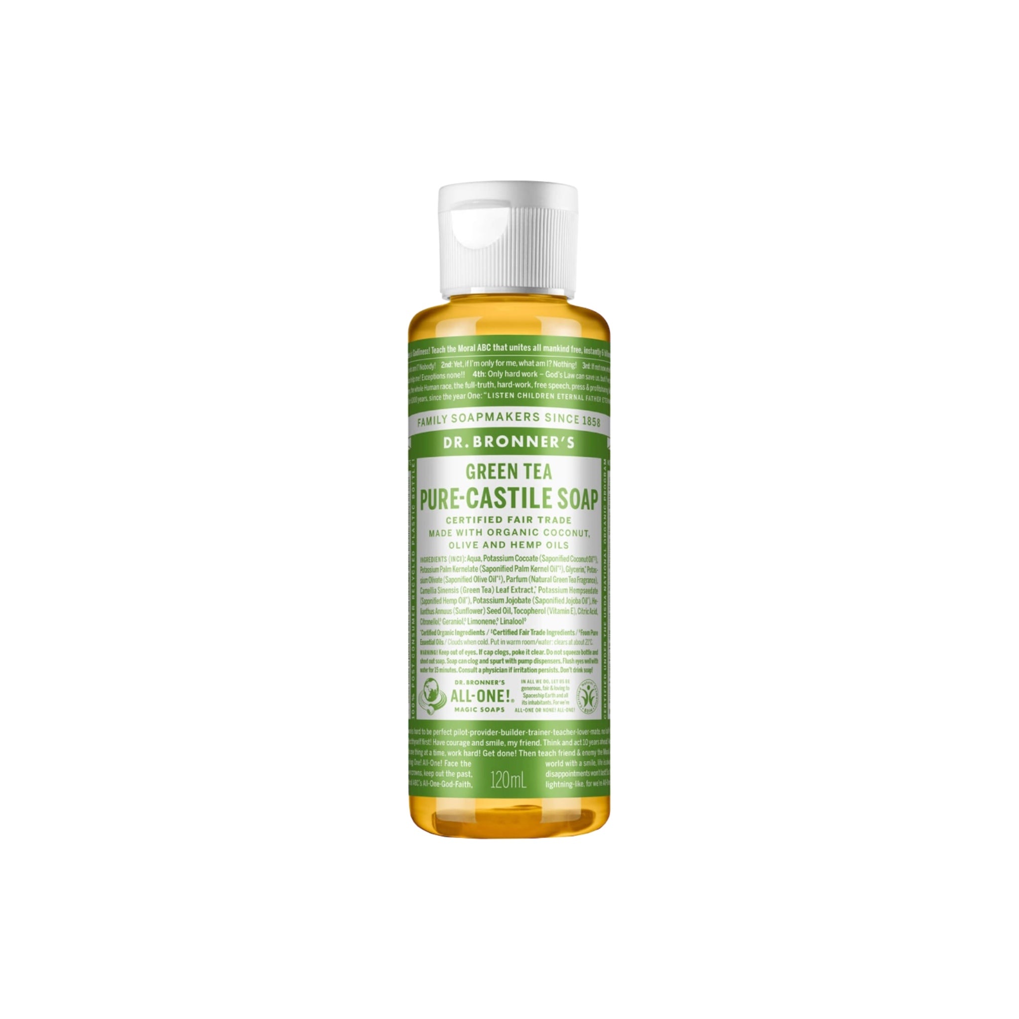 Naturseife 18-in-1 - Grüntee Bio 120ml
