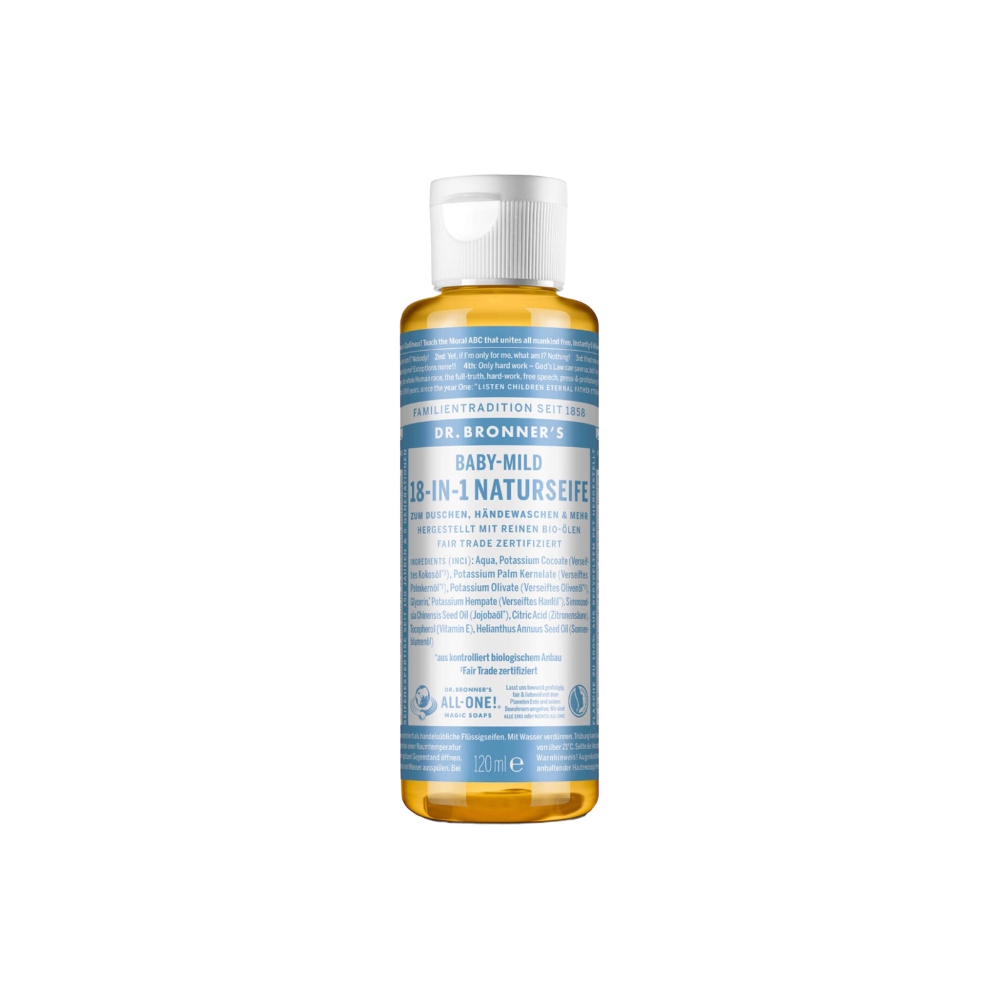 Naturseife 18-in-1 - Baby Mild Bio 120ml