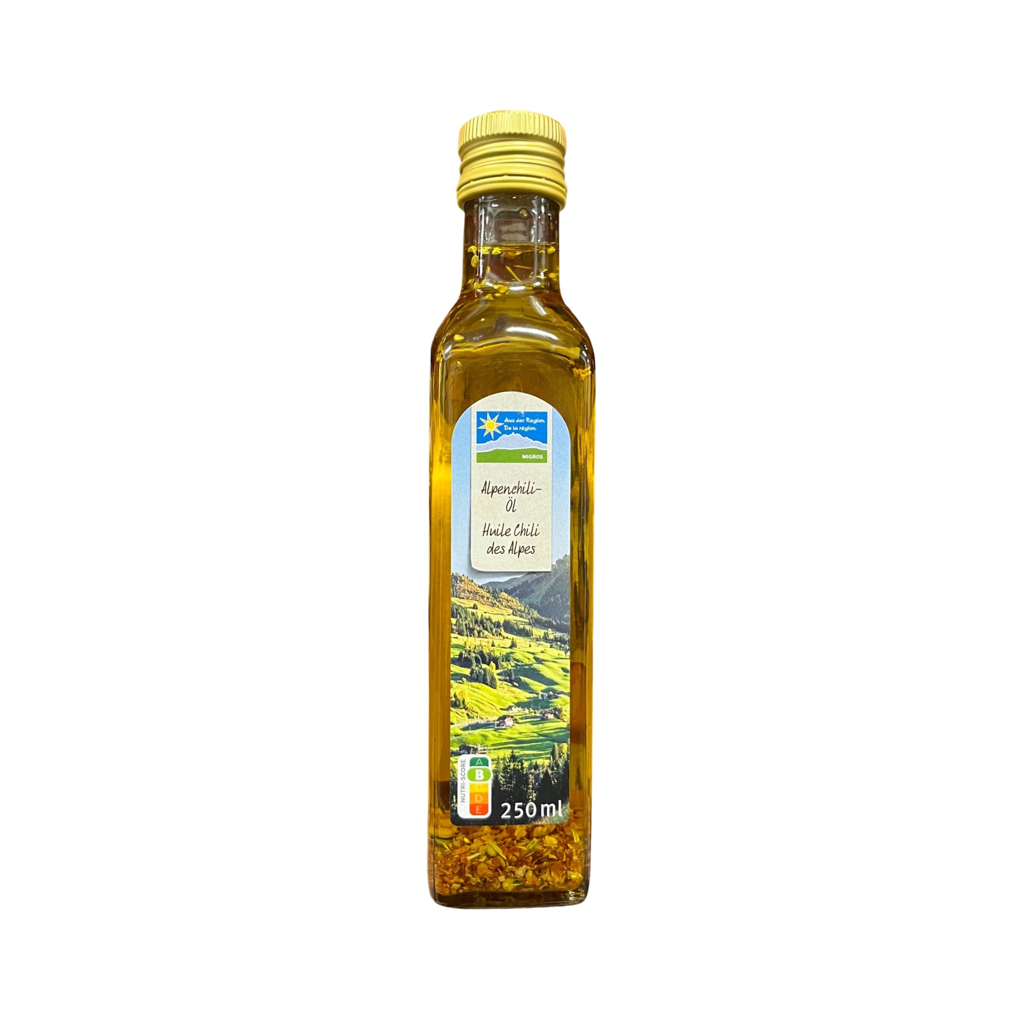 Huile de piment des Alpes 250 ml