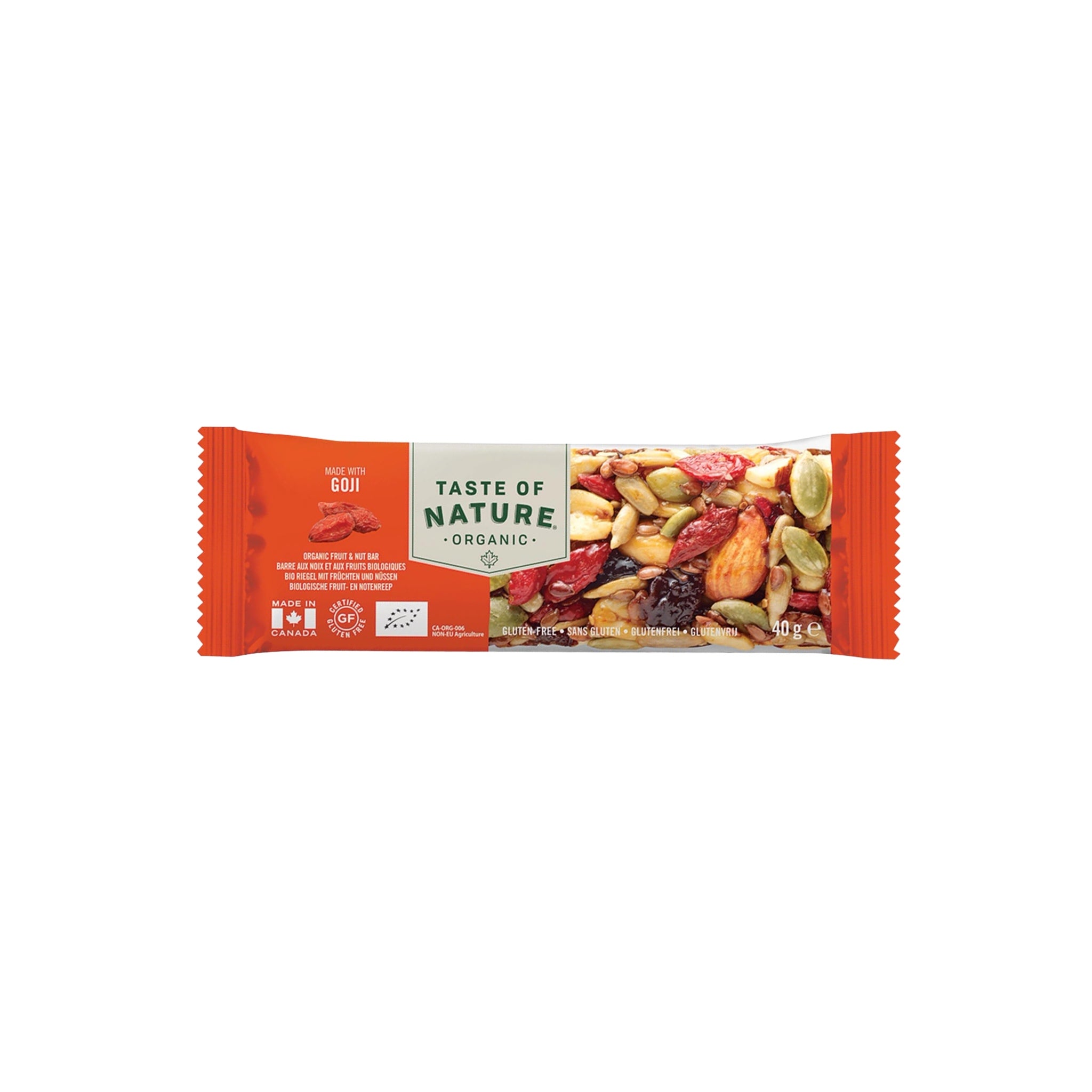 Organic Goji Berry Bar 40g