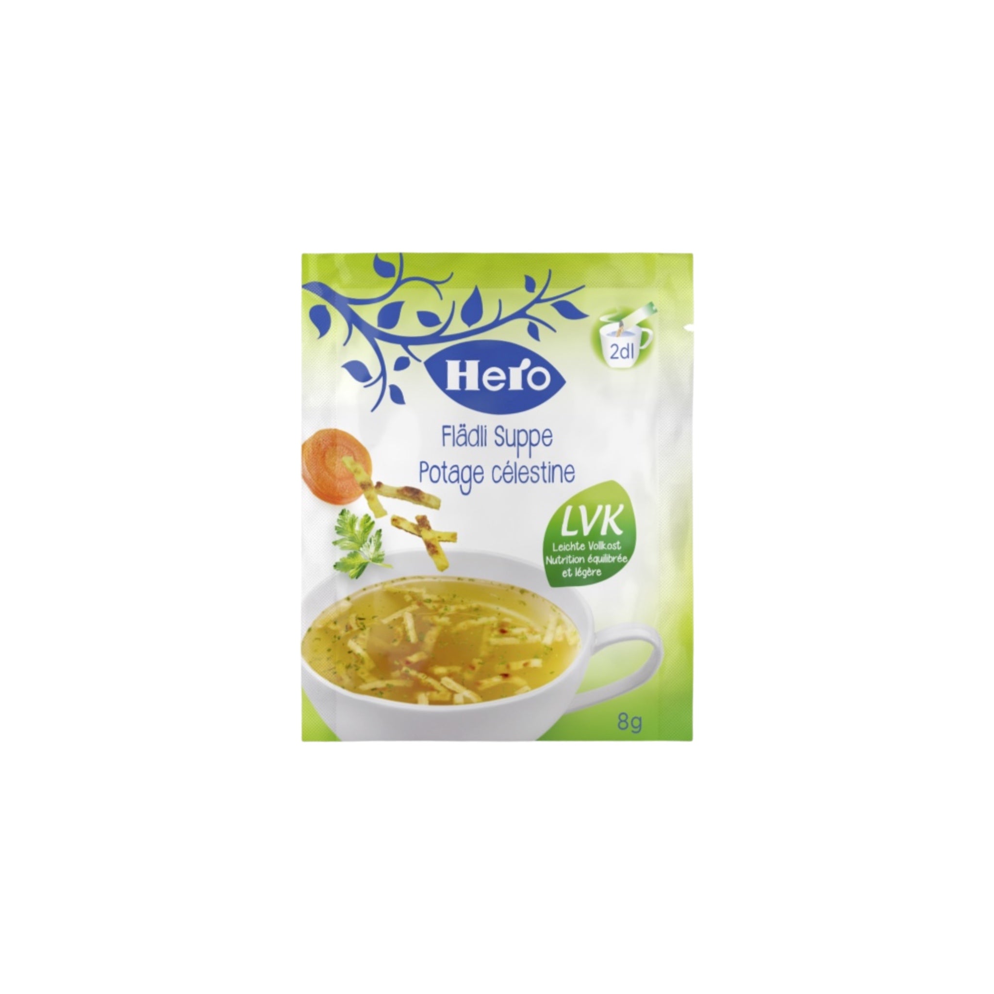 Flädlisuppe Einzelportion 8g