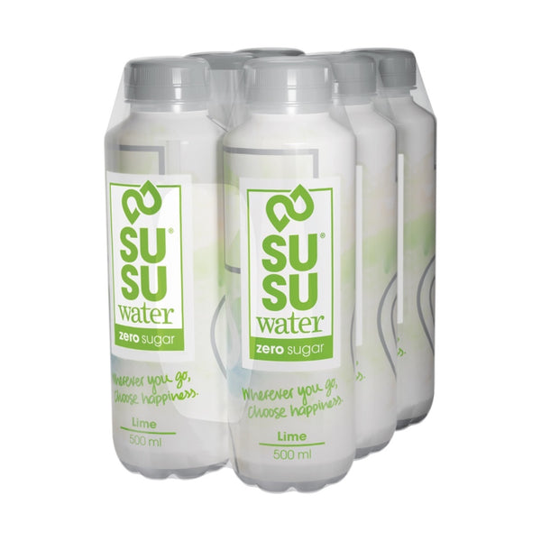 SUSU Water Limette Zero 6x 500ml