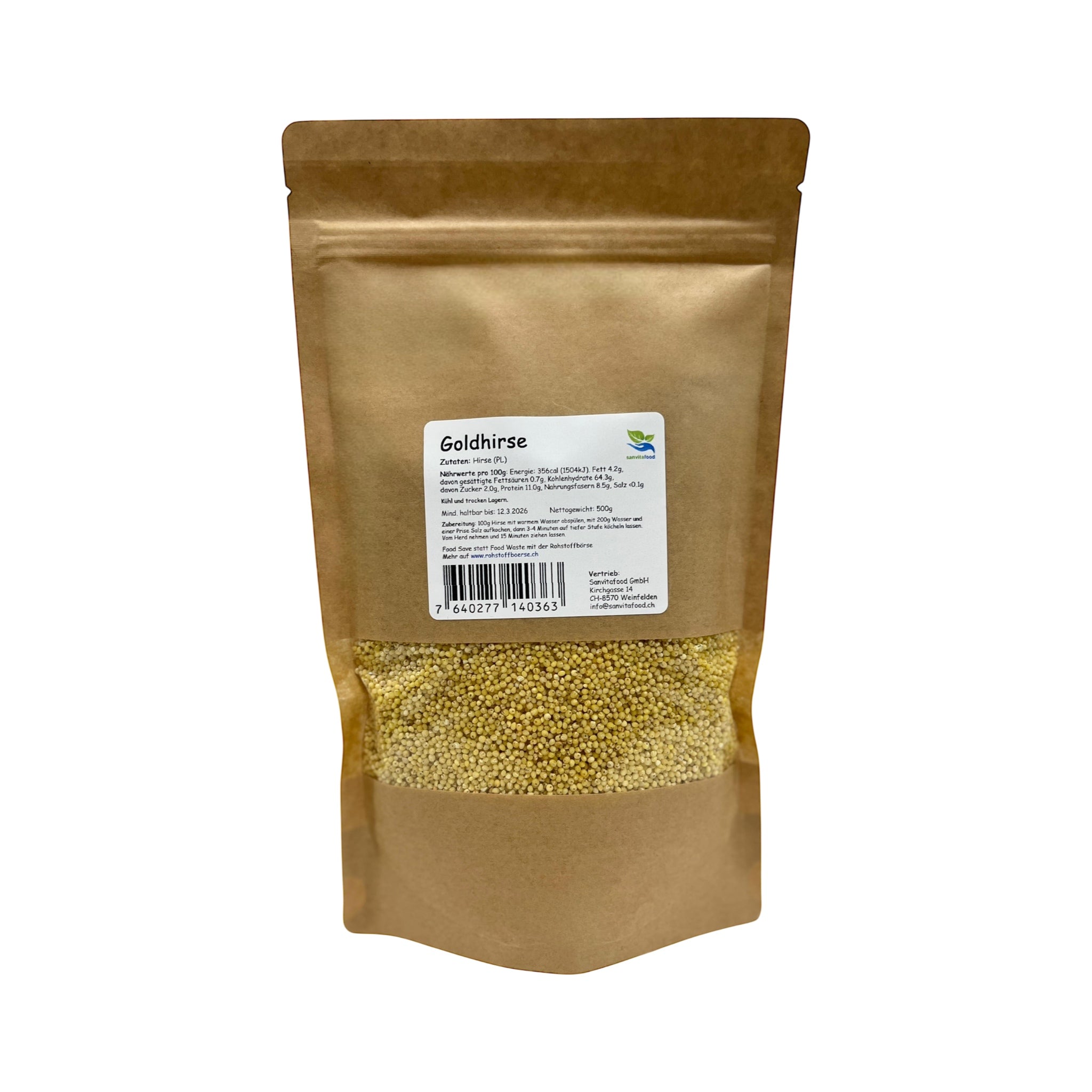 Goldhirse 500g