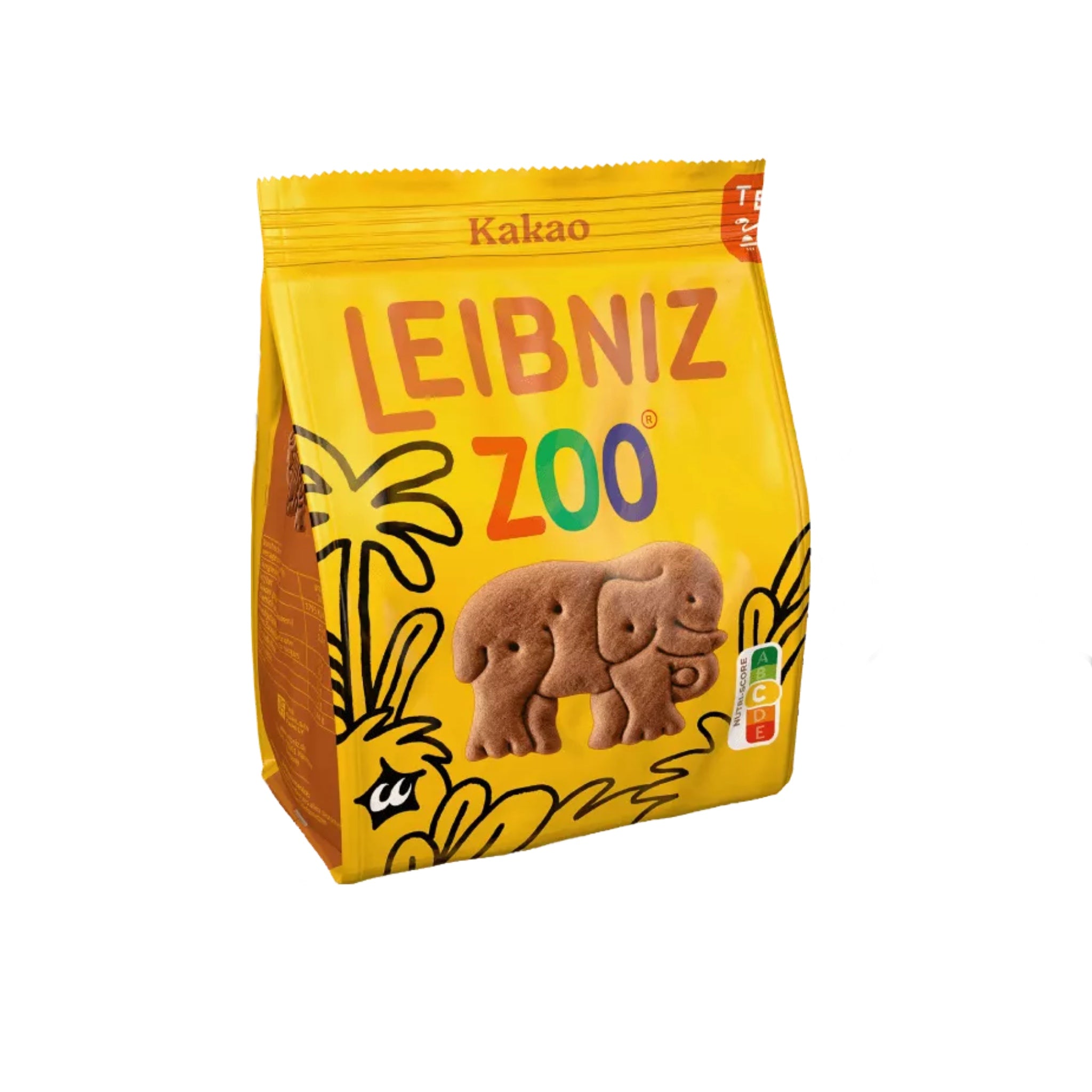 Leibniz Zoo Cocoa Biscuits 125g