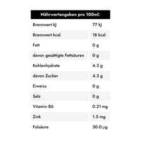 Natural Vitamin Water Rhubarb Bio 500ml