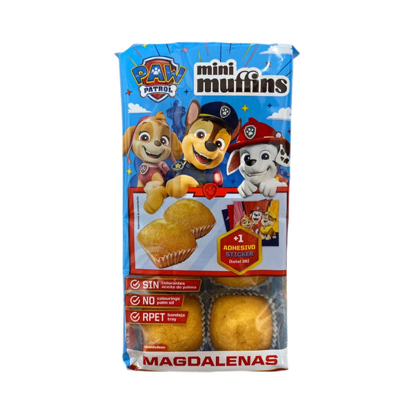 Magdalenas Paw Patrol Mini Muffins 180g